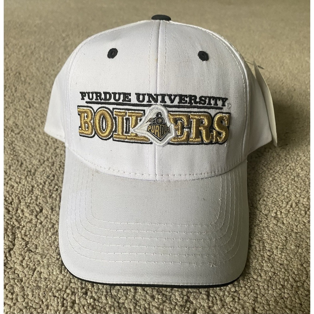 Purdue University Boilermaker Top Of The World  Hat White